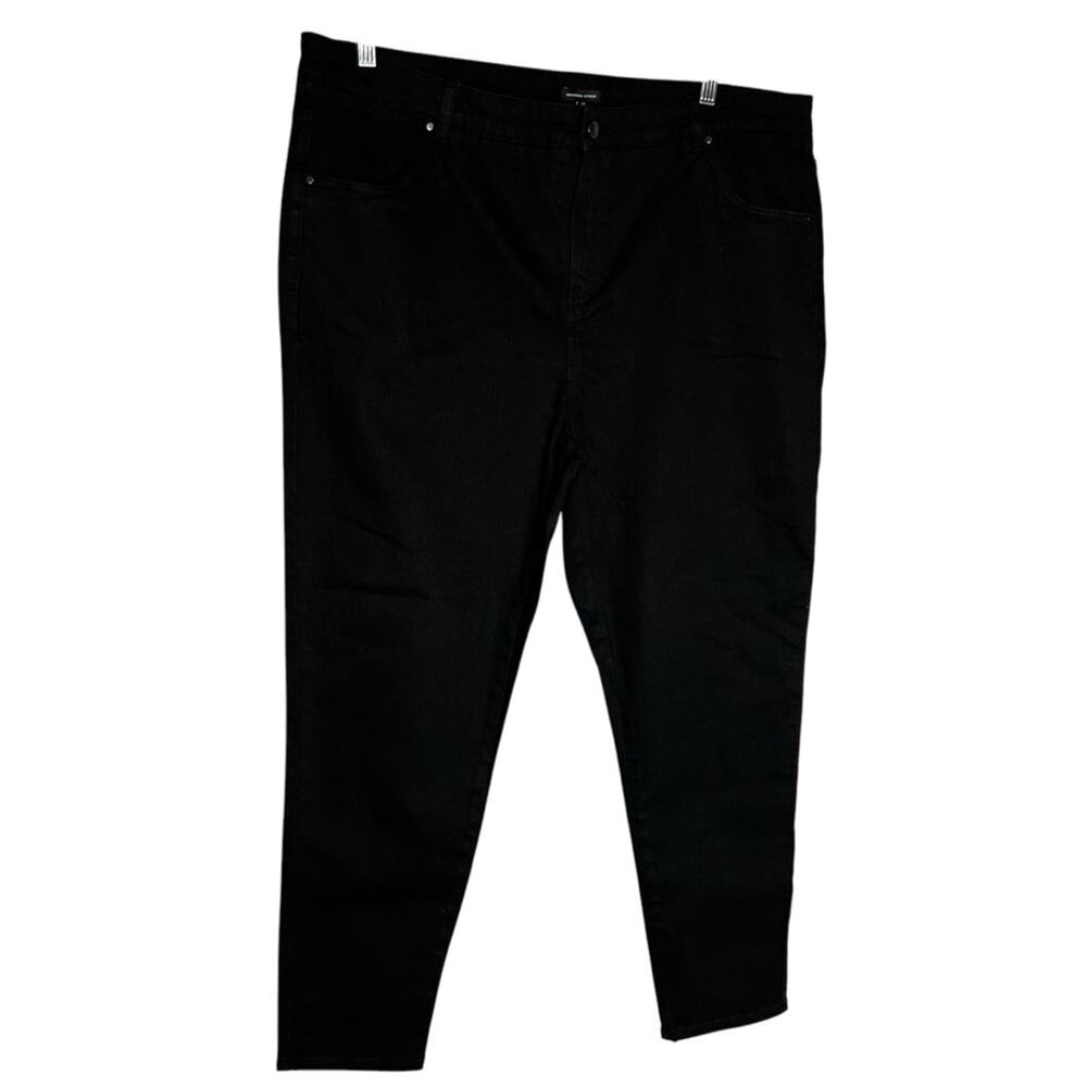 NWT Universal‎ Standard Black High Rise Waist Skinny Jeans Size 26